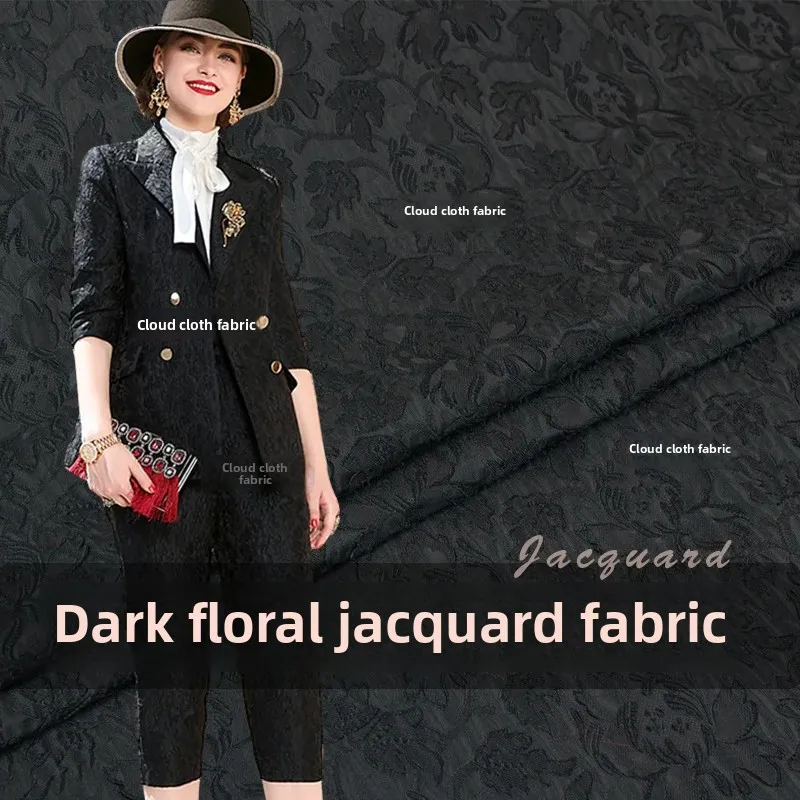 

Жаккардовая ткань, осень-зима, новое однотонное розовое платье, плащ, костюм, куртка, одежда, европейский бренд, модный дизайн, ткань