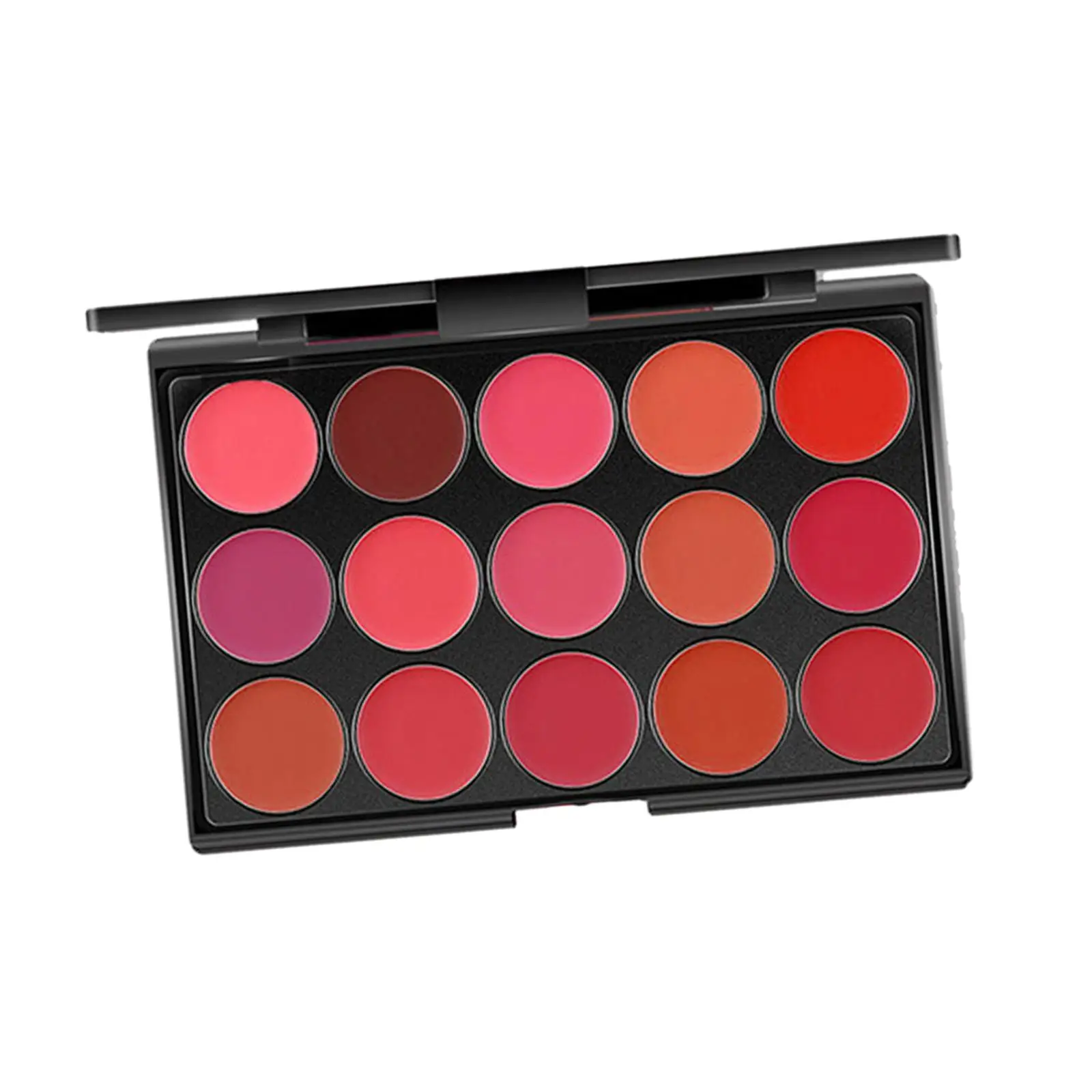 5x paleta labial, paleta 15 brilho labial maquiagem profissional conjunto de maquiagem hidratante para presente lábios nus mulheres, iniciante