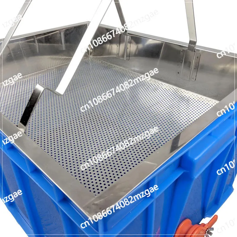 For beekeeping, nest spleen honey rack, stainless steel scraping and cutting honey plate, honey leakage plate storage