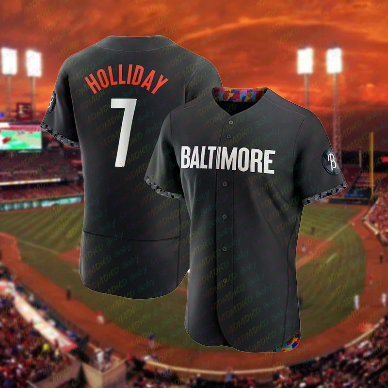 New Arrivals Baltimore Orioles Home No 7 Limited Edition Jersey Summer Children's Sportswear Team Competition Trainning Clothing