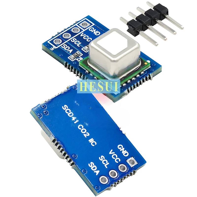 SCD40 SCD41 gas sensor module detects CO2 and carbon dioxide, temperature and humidity two-in-one I2C communication