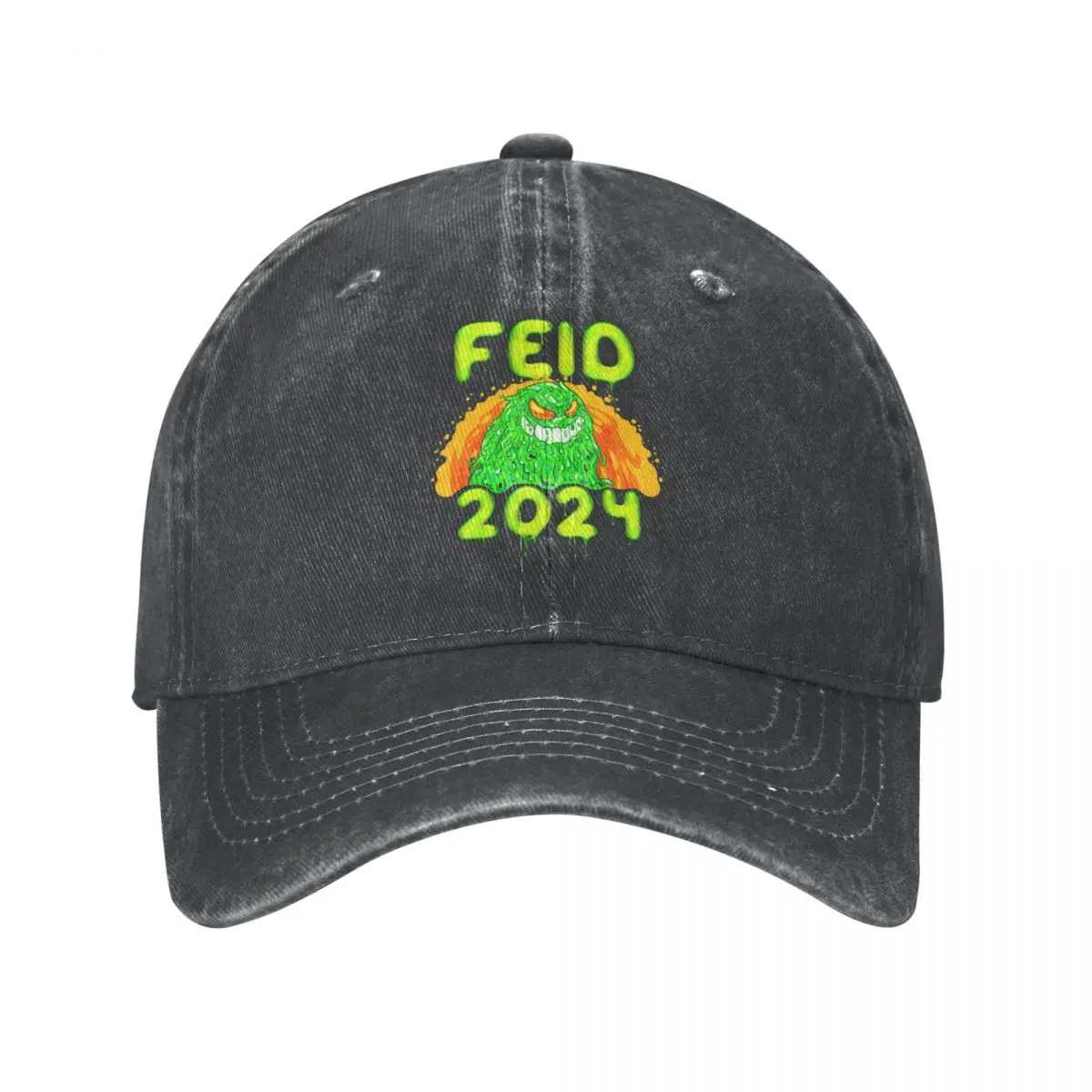 Baseball Cap Feid Ferxxo 2024 Concert Merchandise Men Women Vintage Distressed Denim Ferxxocalypse Tour Headwear Adjustable