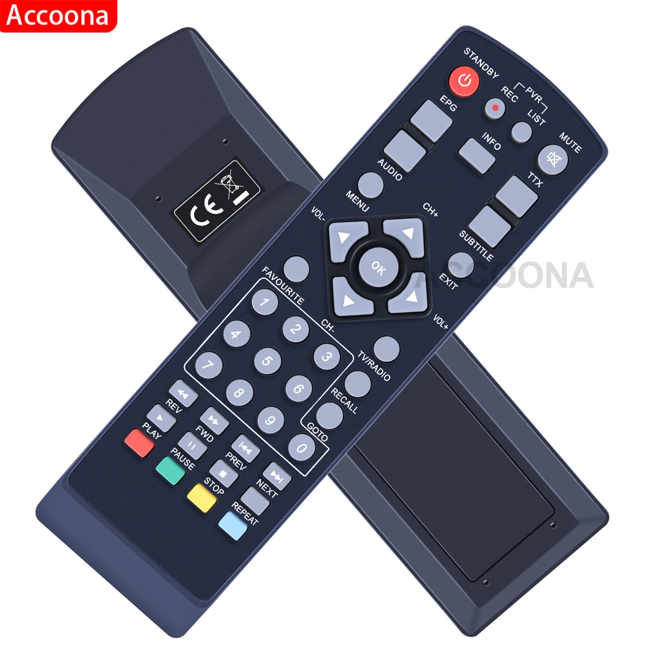 Remote control K6222-G2 for selecline duatec mitsai TDT SHOP PLUS + T2COMPACT1 dua-004 DIGITAL TERRESTRIAL RECEIVER