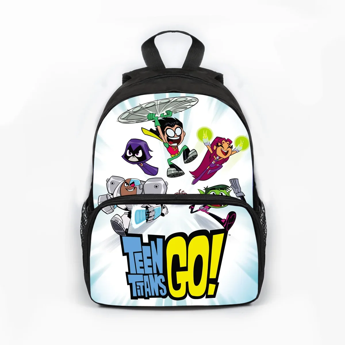 Cartoon Teen Titan Go Robin Schoolbag Backpack Travel Bag Gift for Kids Students