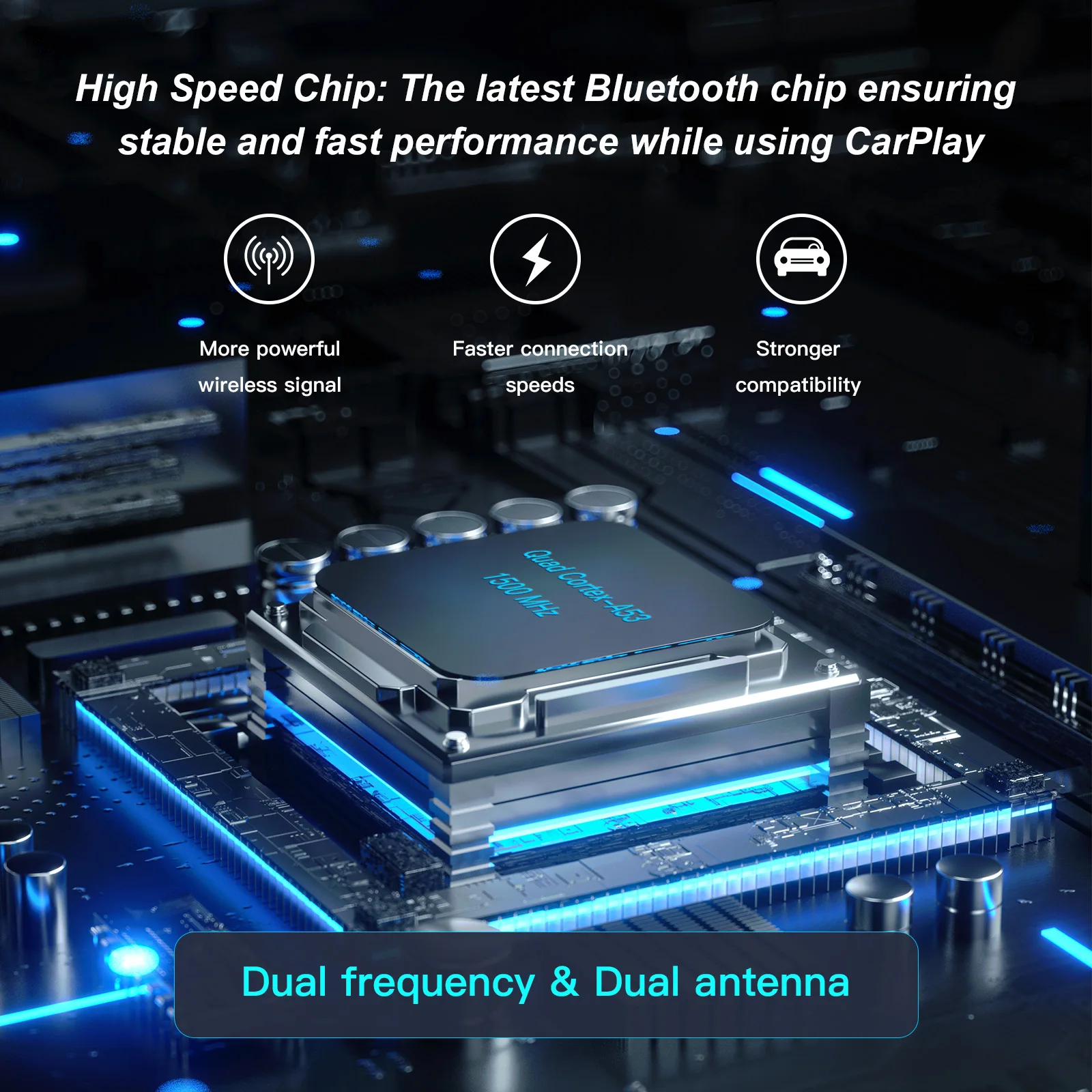 2025 NEWCarplay Ai Box wireless Android Auto adapter Carplay wireless Carplay TV Box for car intelligence systems Netflix YouTub