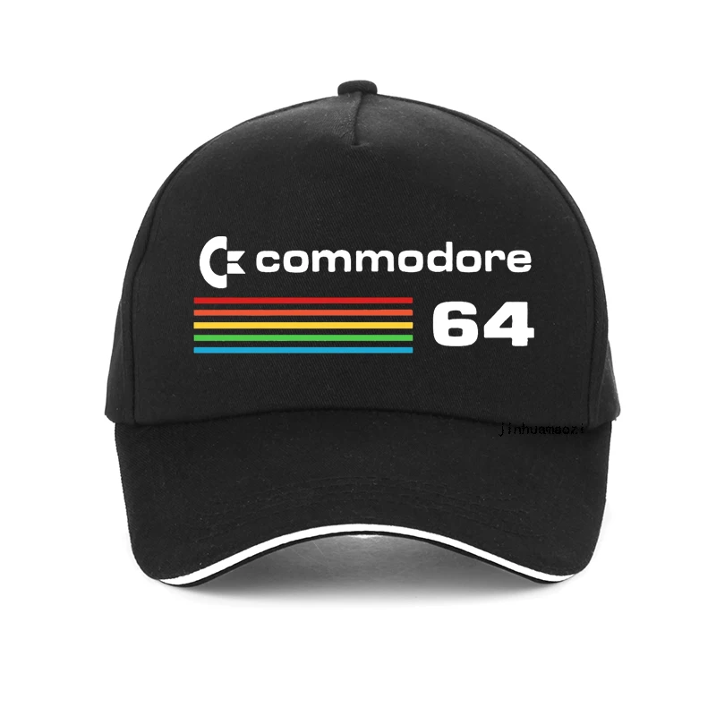 

New Men's Summer Commodore 64 Baseball Cap outdoor leisure Breathable Brand Printing men women hat adjustable snapback gorras