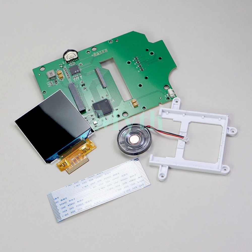 1 مجموعة ل GB V4.0 2.45 بوصة IPS شاشة أطقم تسليط الضوء على شاشة عرض LCD لنينتندو GameBoy V4 إصلاح استبدال