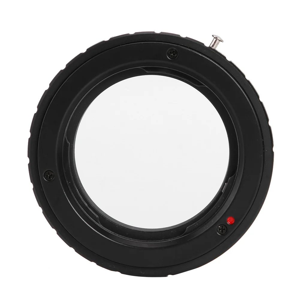 Lens Adapter w/Optical Glass Infinity Focus for Minolta MD Lens to for Canon EOS