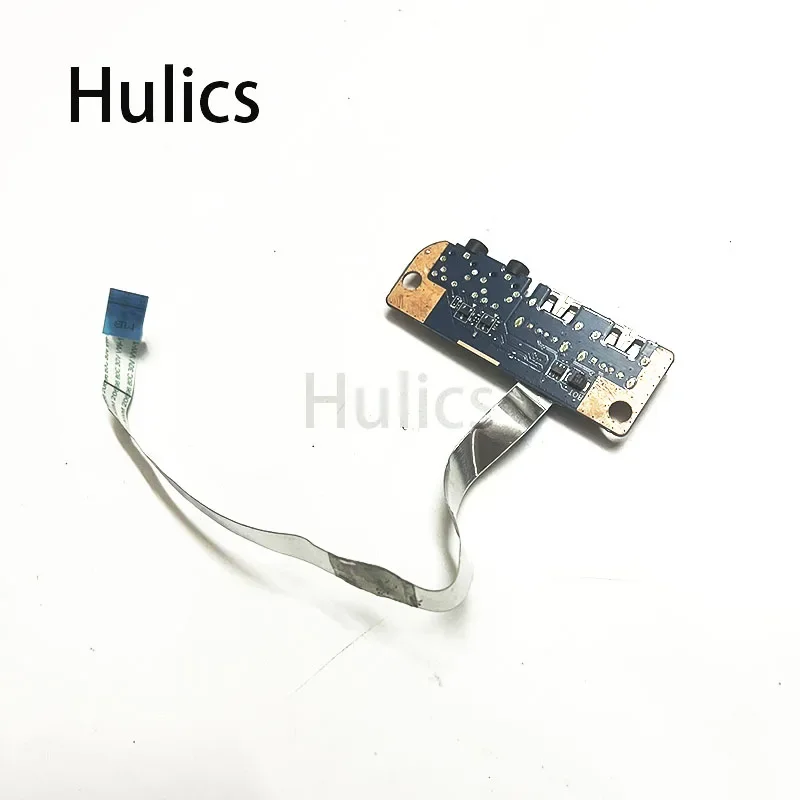 Hulics Used 69N0Y3B10A02 08N2-17B2Q00 11251104 Laptop USB AUDIO JACK Audio  Board