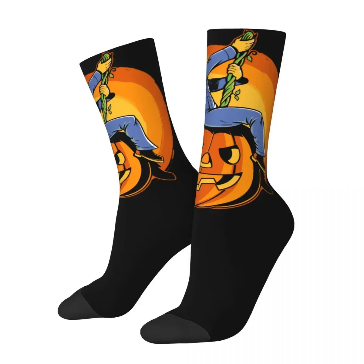 The Pumpkin Ball Theme Design Socks Stuff for Female Non-slip Dress Socks