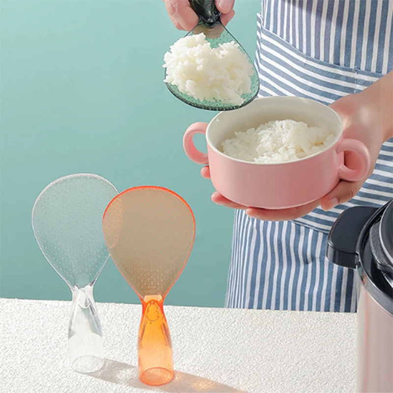 Standing Rice Spoon Non Stick PP Material Rice Cooking Scoop Kitchen Dining Tools Accessories