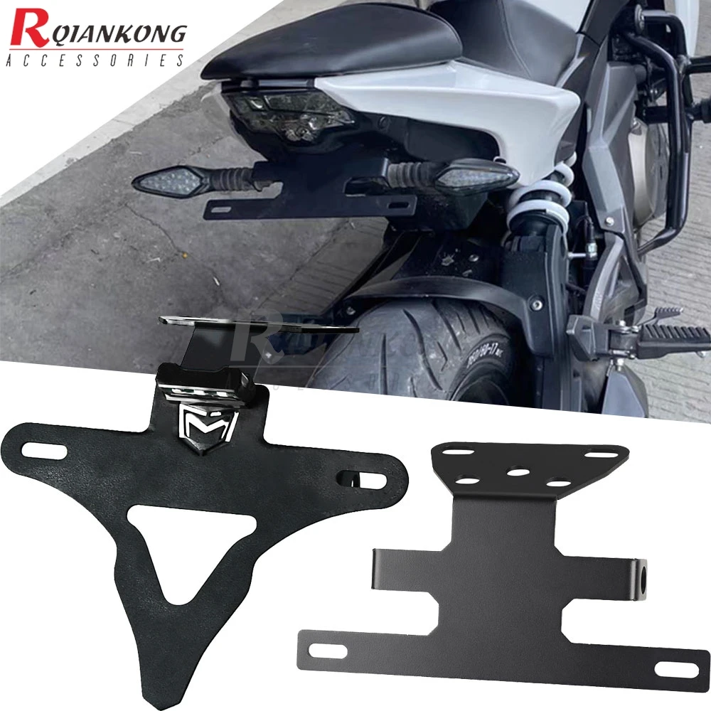

Motorcycle License Plate Holder For CFMOTO 150NK 400NK 650NK 150 400 650 NK 2016-2024 2025 Fender Eliminator Tail Tidy LED Light
