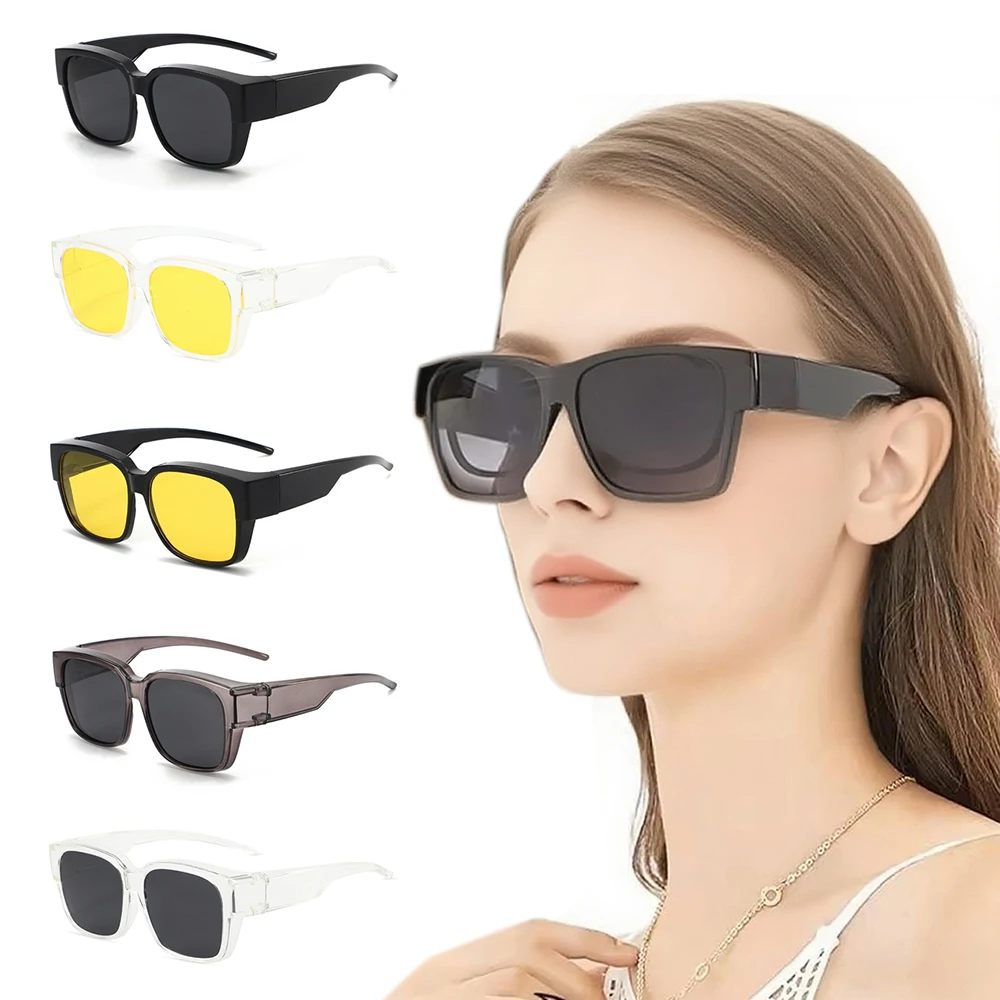 

Fishing Driving Eyewear Sports Fashion Polarized Sunglasses Fit Over Eye Glasses prescription glasses Vision enhancement Glasses