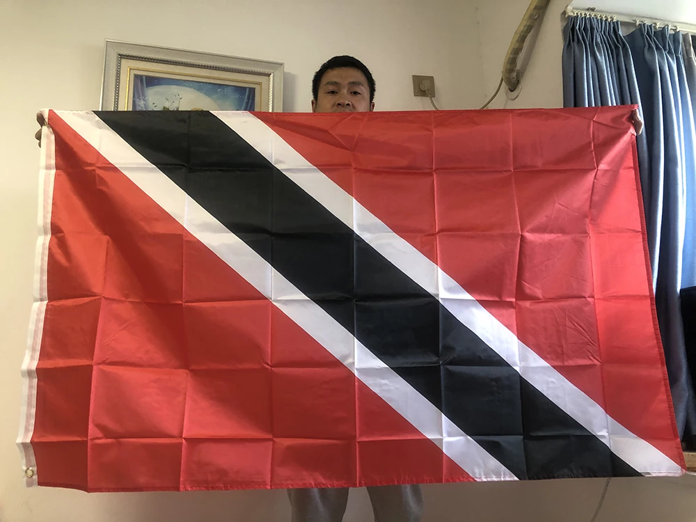 Bandera Trinidad y Tobago – Poliéster resistente para exterior