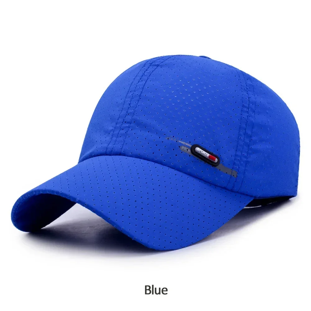 Summer Luxury Brand for Men Sports Running Sweat Baseball Cap Male Canada Golf Caps Quick Dry Women Solid Snapback Bone Hat