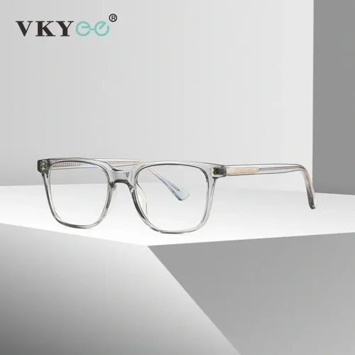 Imagen 2 del producto VICKY monturas de gafas clásicas cuadradas para hombre miopía hipermetropía gafas de lectura antiluz azul prescripción personalizable PFD2082