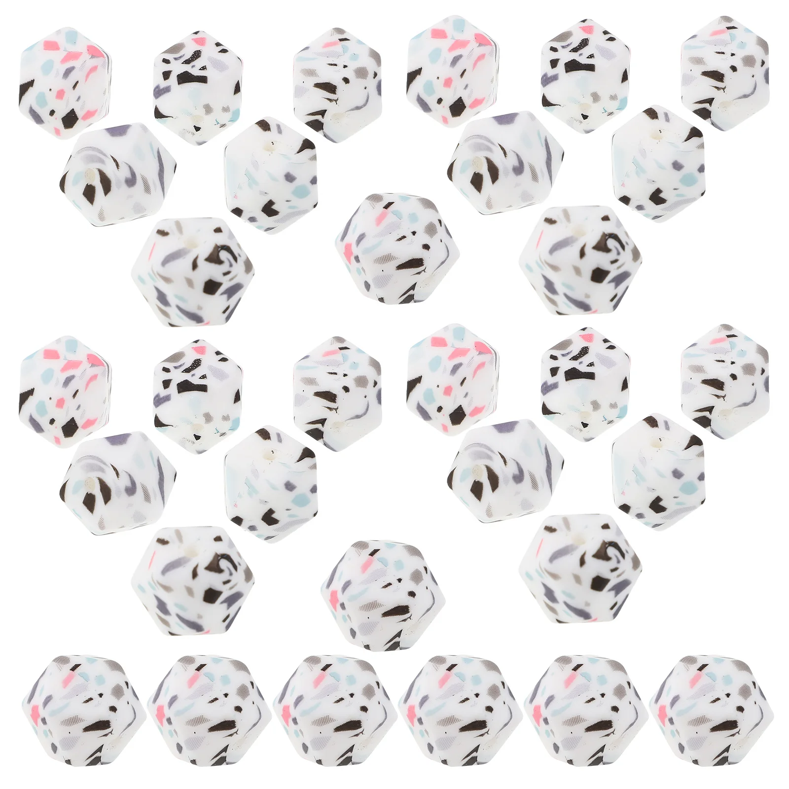 50 Pcs Knitting Needle Protection Accessories Ends Caps Toppers Stoppers Protectors Craft Crochet Tools Hexagon Needles Tip