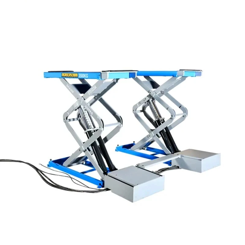 Deposit Price Workshop Floor Platform Garage Car Lift Scissor Elevator Heavy Duty