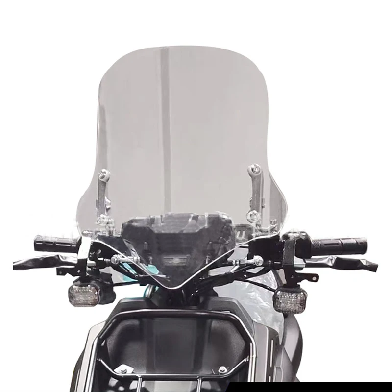 

Motorcycle for Zuma Zoomer Tank 150CC BWS Scooter Front Windshield Motorcycle Modification Instrument Windshield