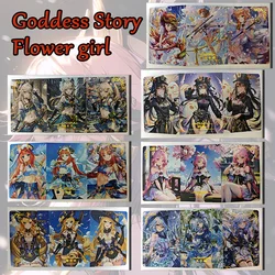 Anime Goddess Story Flower girl Dwukierunkowa karta Tingyun Fu Xuan Hu Tao Furina Nilou chłopiec Kolekcja zabawek Urodziny Prezent świąteczny