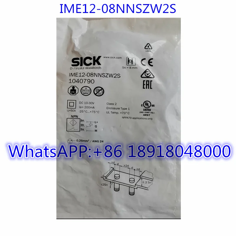 

Новый IME12-08NNSZW 2S датчик Быстрая доставка