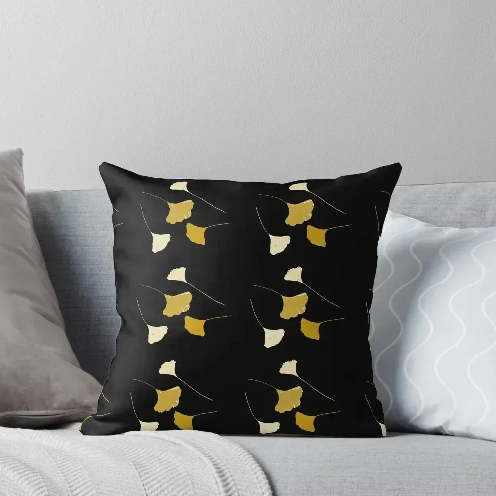 

Ginkgo leaves Throw Pillow Marble Cushion Cover Elastic Cover For Sofa Cushions Cover Couch Cushions pillow