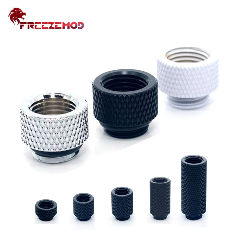 

FREEZEMOD Male-Female Torque 7.5/10/15/20/30/40mm Extender G1/4 ''Thread Adapter Female to Male Extension Fitting Water HYCLZ