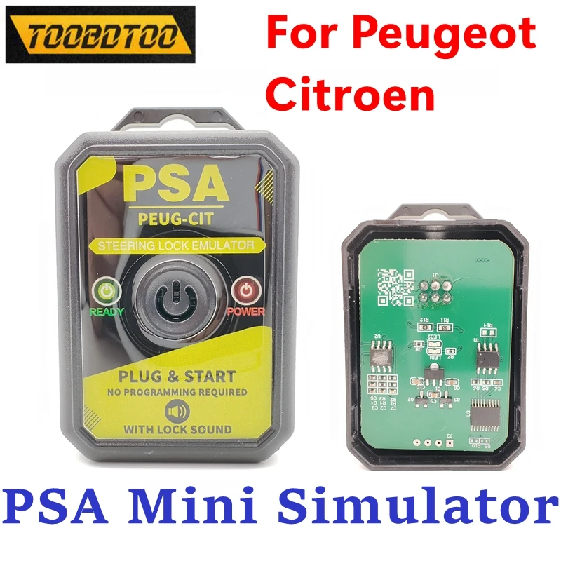 

2025 Newest Steering Lock Emulator Simulator For PSA Peugeot Citroen Opel After 2011 No Need Programming