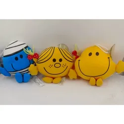 MrMenLittleMiss Figure Topsy-Turvy Bump Mr Men Mrbusy Missshy Show Giggles Impossible Trouble Accessories Flaw Toy Bag Pendant