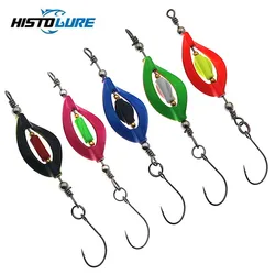 1Pcs 3.5g Spinner Bait Metal Spoon Fishing Lures Spinnerbait Perch Trout Spinning Spoon Hard Bait Rotating