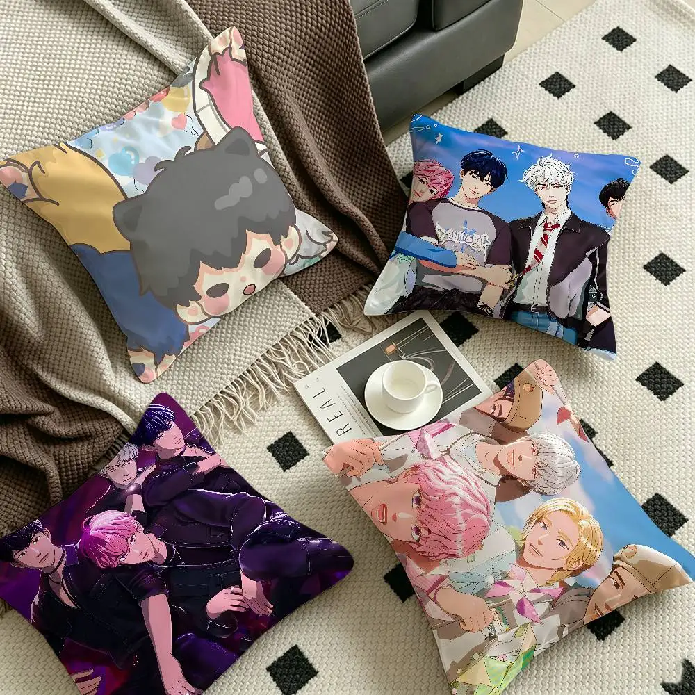 Kpop P-PLAVE Pillow Gift Home Office Decoration Pillow Bedroom Sofa Car Cushion CoverPillow Case