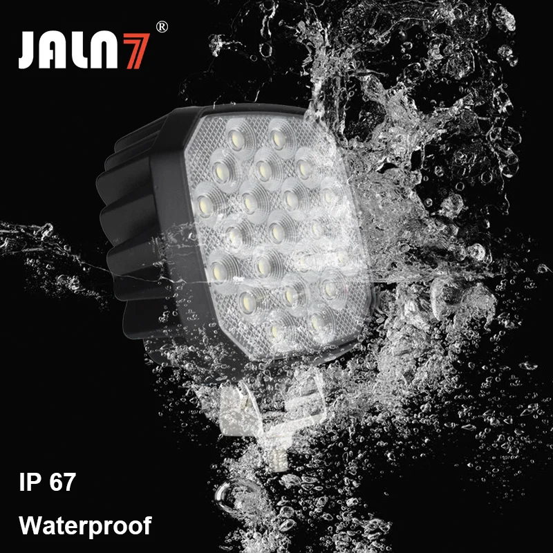 105W 5 Inch Trator Work Light 15750Lms Excavator Flood Light Offroad Lighting fits Farm Tractor Engineer Truck 12/24V