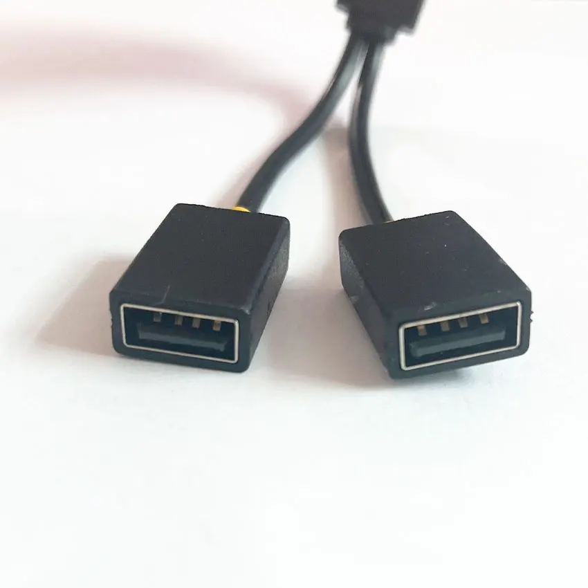 

1PCS Car Mounted 1 to 2 USB Branching Multi-functional Adapter for Mobile Phones, Tablets, and Extended Multi Interface Hubs