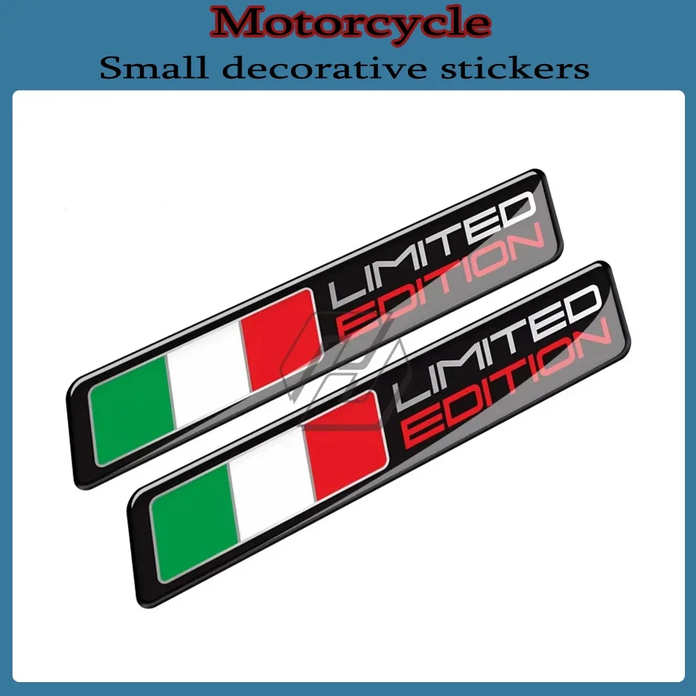 Para piaggio vespa adesivo para aprilia ducati itália bandeira adesivo italia edição limitada adesivo para estilo do carro decalques