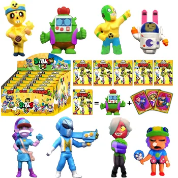 애니메이션 황야의 싸움 블라인드 박스, 액션 피규어 인형 키트 컬렉션, PVC 모델 장난감, 어린이 생일 선물, 2-24 개