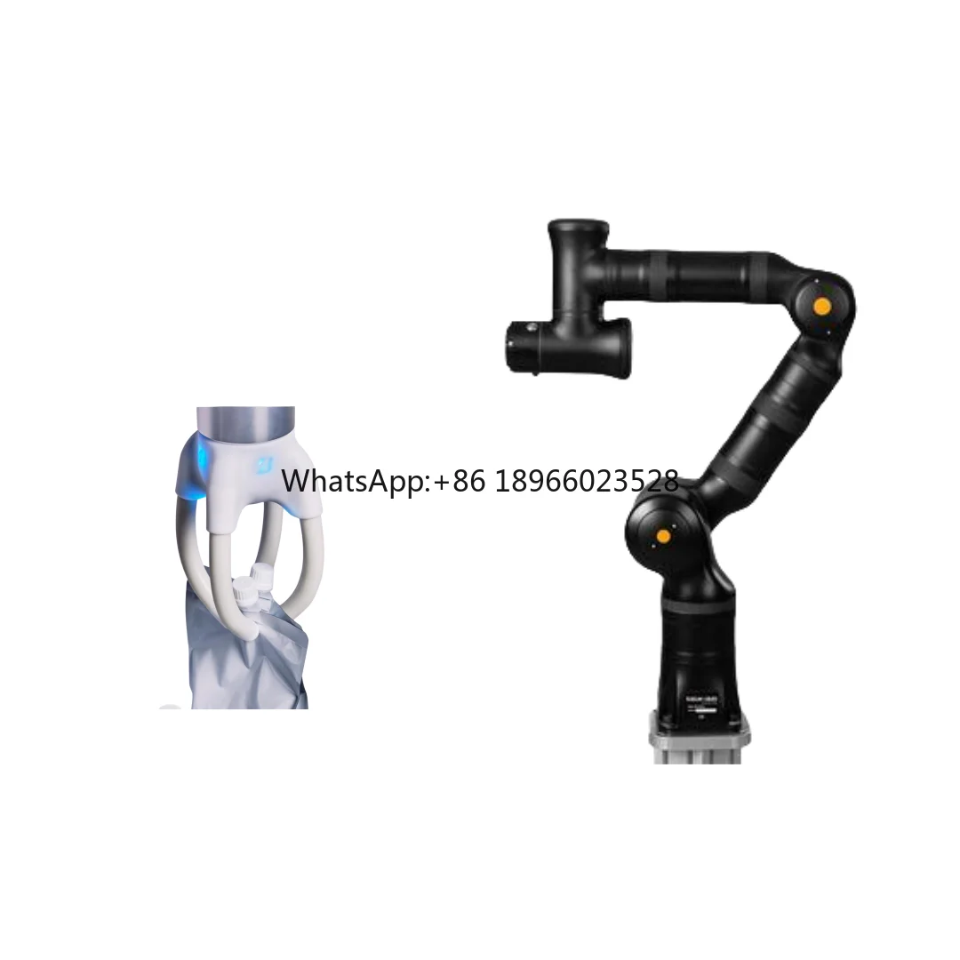 Fast Strong Simple  Lightweight 7 Axes Kassow KR810 Cobot WithSoftrobotics Ventures Gripper As Collaborative Robot Cobot