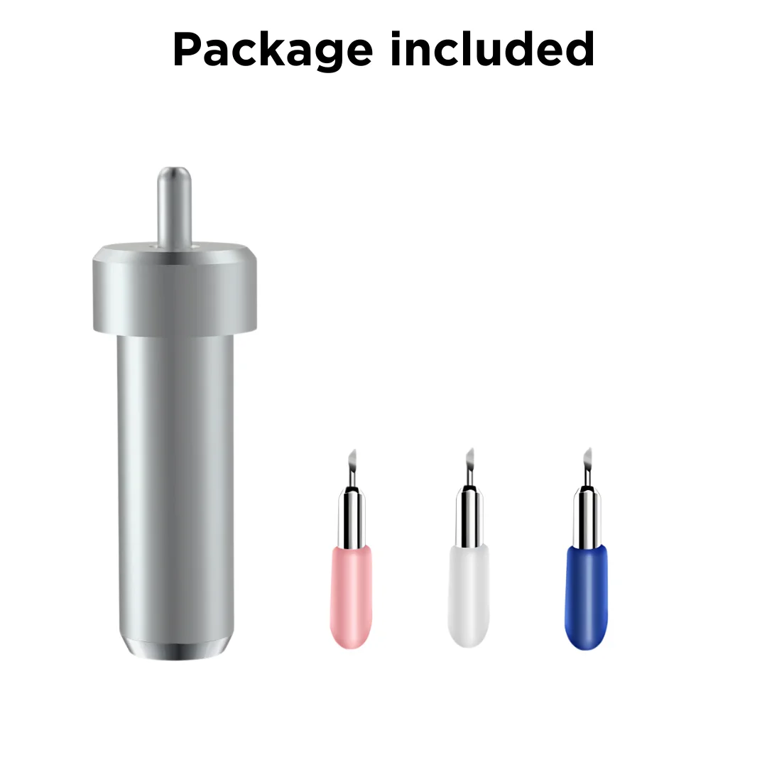 A Set OfDeep-Point Blade+Housing For Cricut Joy/Joy Xtra,Cutting Blade with Deep Cut Housing,Cut Materials up to 1.5mm Thickness