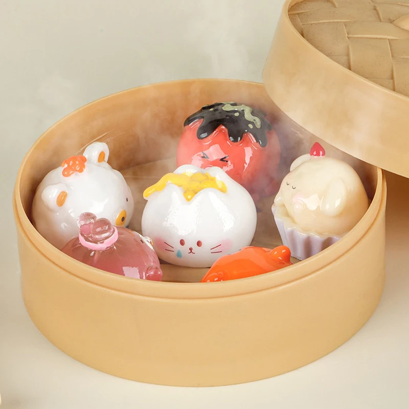 Cute Fun Big Food Package Micro Landscape Decoration ornamento orticolo fai da te artigianato Desktop Car Mounted Small Decoration