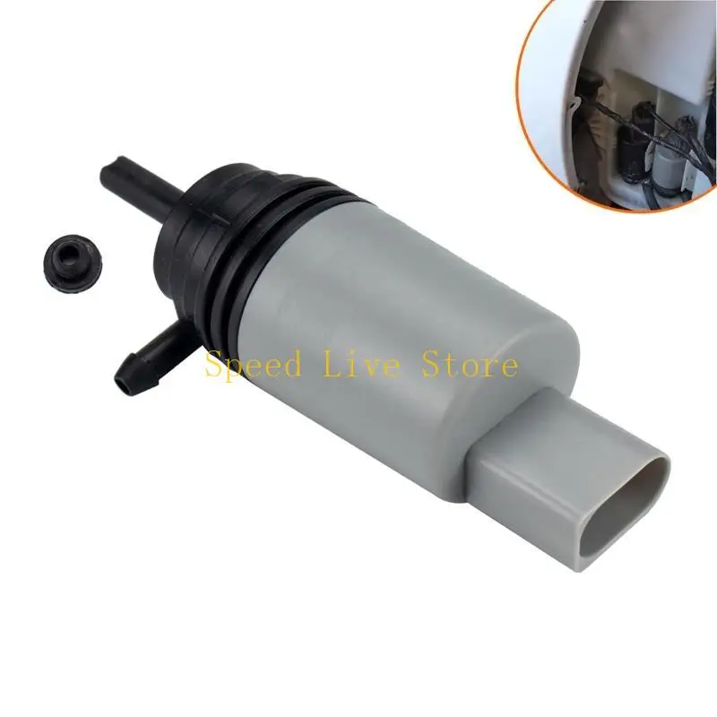 

547C Car Vehicle Front Windshield Washer Motor Automotive Glass Cleaning Compatible for 3 Series 67126934159 67127302589