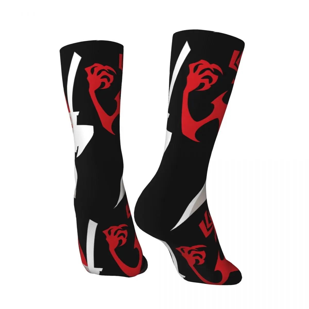 Retro The Rivals Men's compression Socks Unisex Samurai Jack Street Style Pattern Printed Novelty Crew Sock