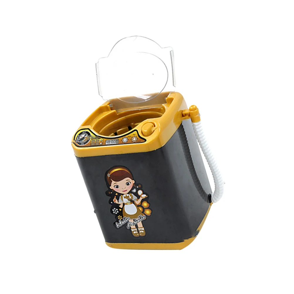 

1pc Mini Washing Machine Toy Electric Plaything Kids Appliance Child Toys Waterproof Pretend Play Kitchen Set Simulated