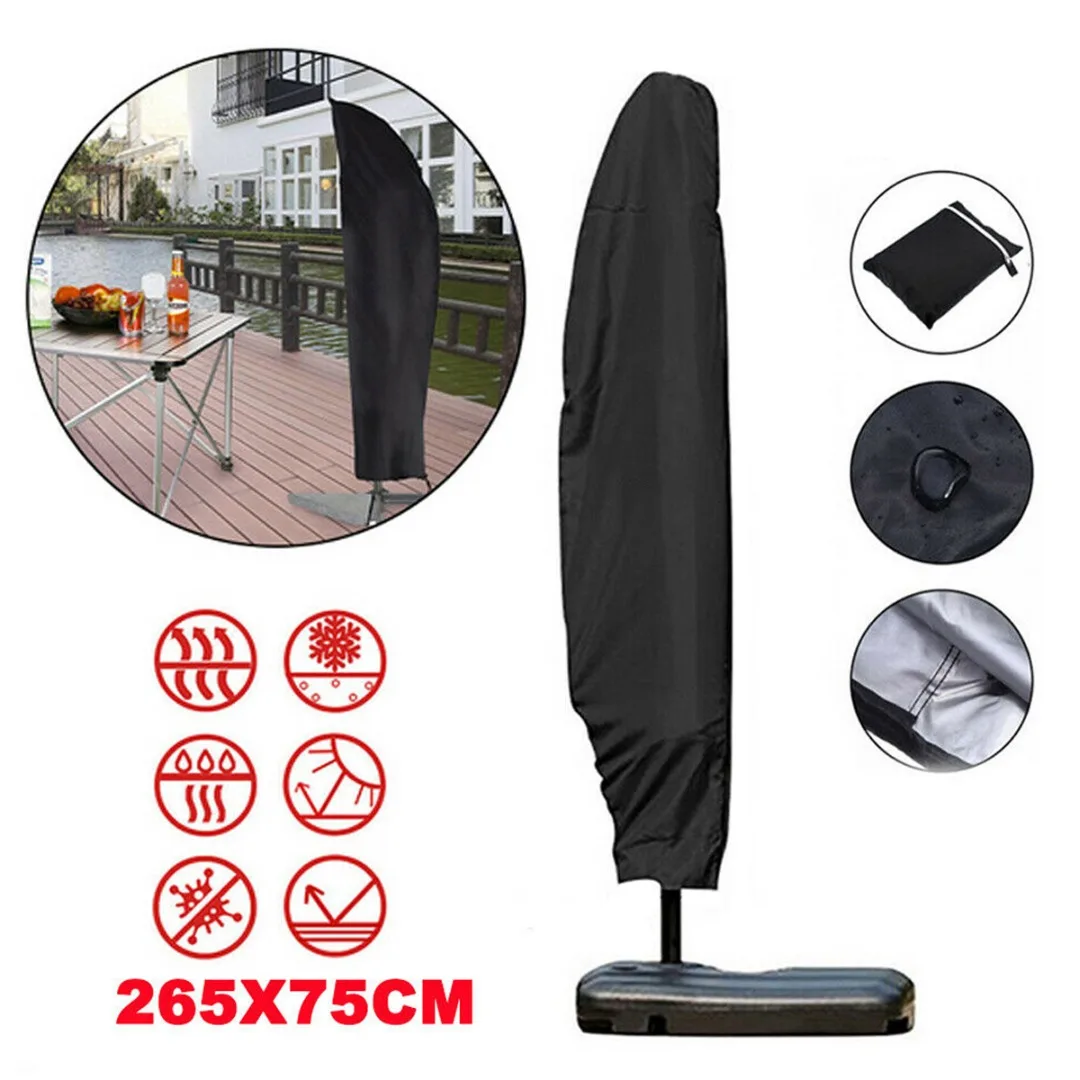 

New Banana Umbrella Cover Outdoor Garden Patio Waterproof Cantilever Parasol Shield