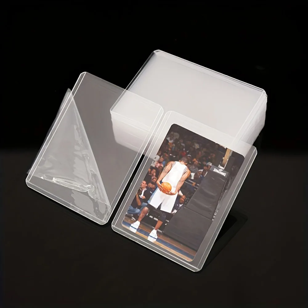 Imagem -06 - Plástico Rígido Toploader Card Protector Cartões de Beisebol Protector Titular do Cartão 35pt 20 Pcs