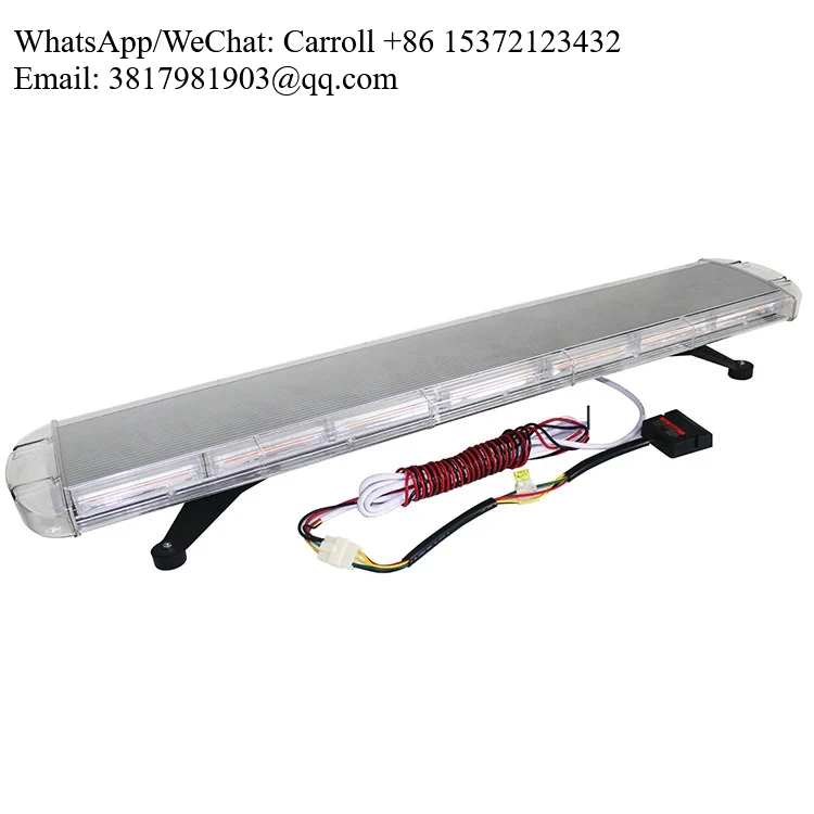 

High Bright LED COB Strobe Warning Light Bar, Rooftop Emergency Lightbar Signal Lamp For Vehicles