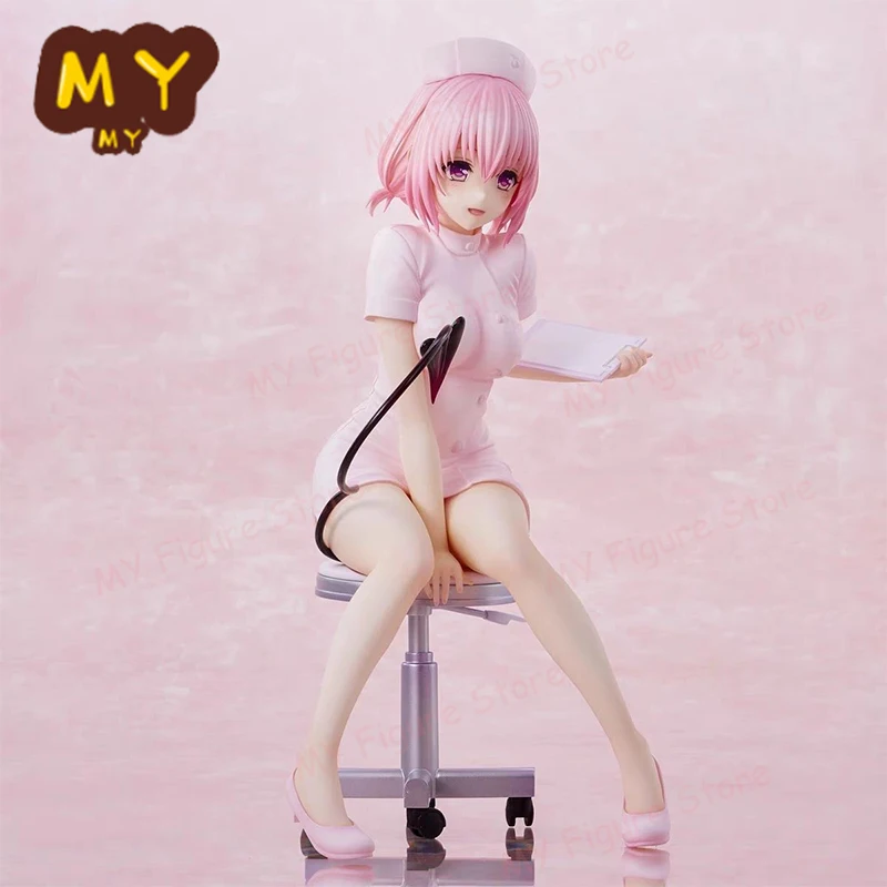 Original UnionCreative To Love-Ru Darkness Mengmeng Belia Debiluk Nurse Character Model Collection Toys Ornament Christmas Gift