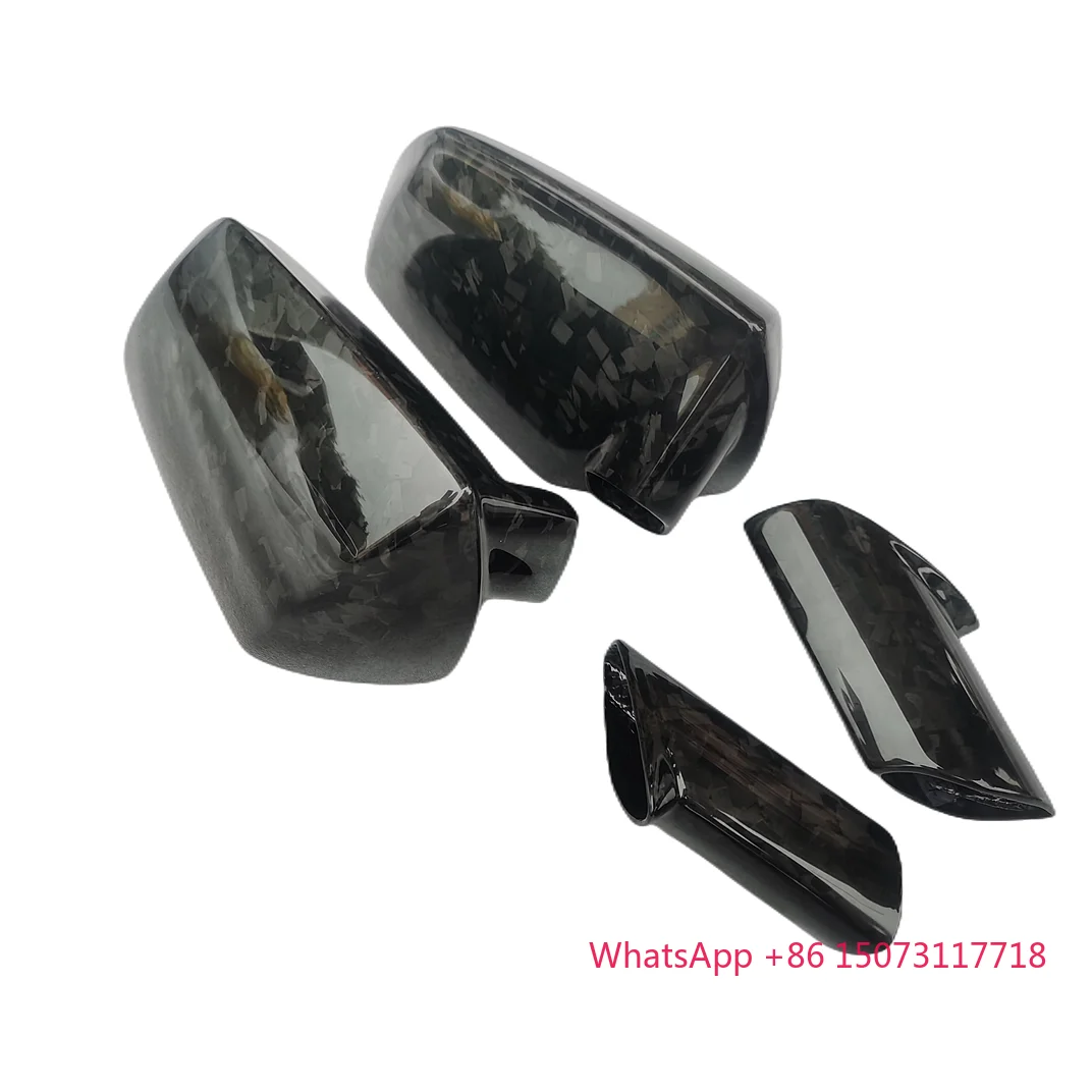 

High Quality Mirror Cover Suitable for Aventador LP700 LP720 LP750 Dry Carbon Fiber Forged Pattern Rear View Mirror