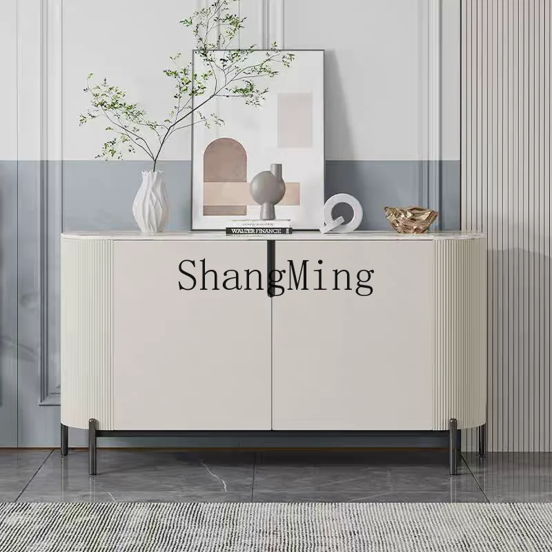 

ZYY Light Luxury Entryway Storage Cabinet Living Room Sideboard Modern Wine Cabinet Home Tea Cabinet Simple Entrance Decoration