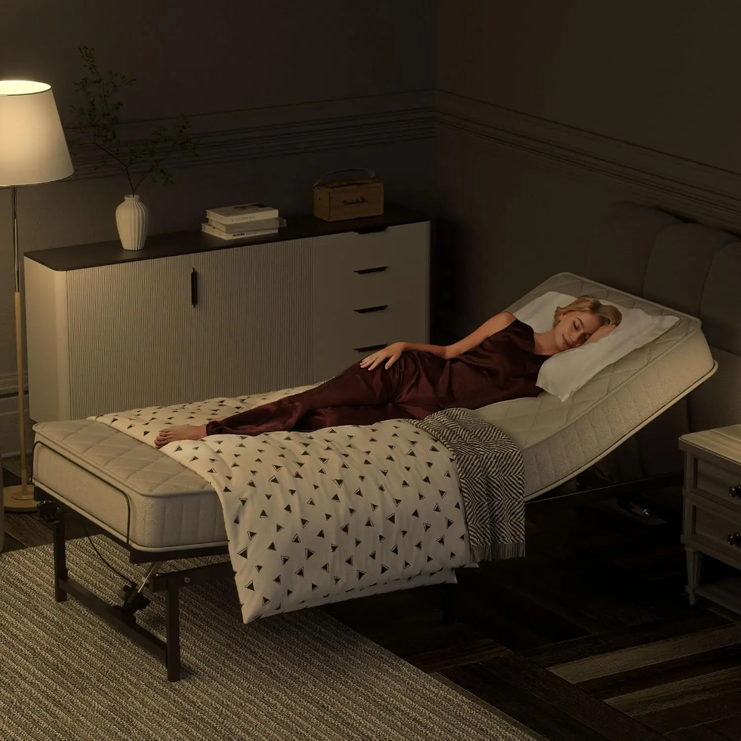 Adjustable Bed Frame Twin XL Electric Adjustable Bed Base