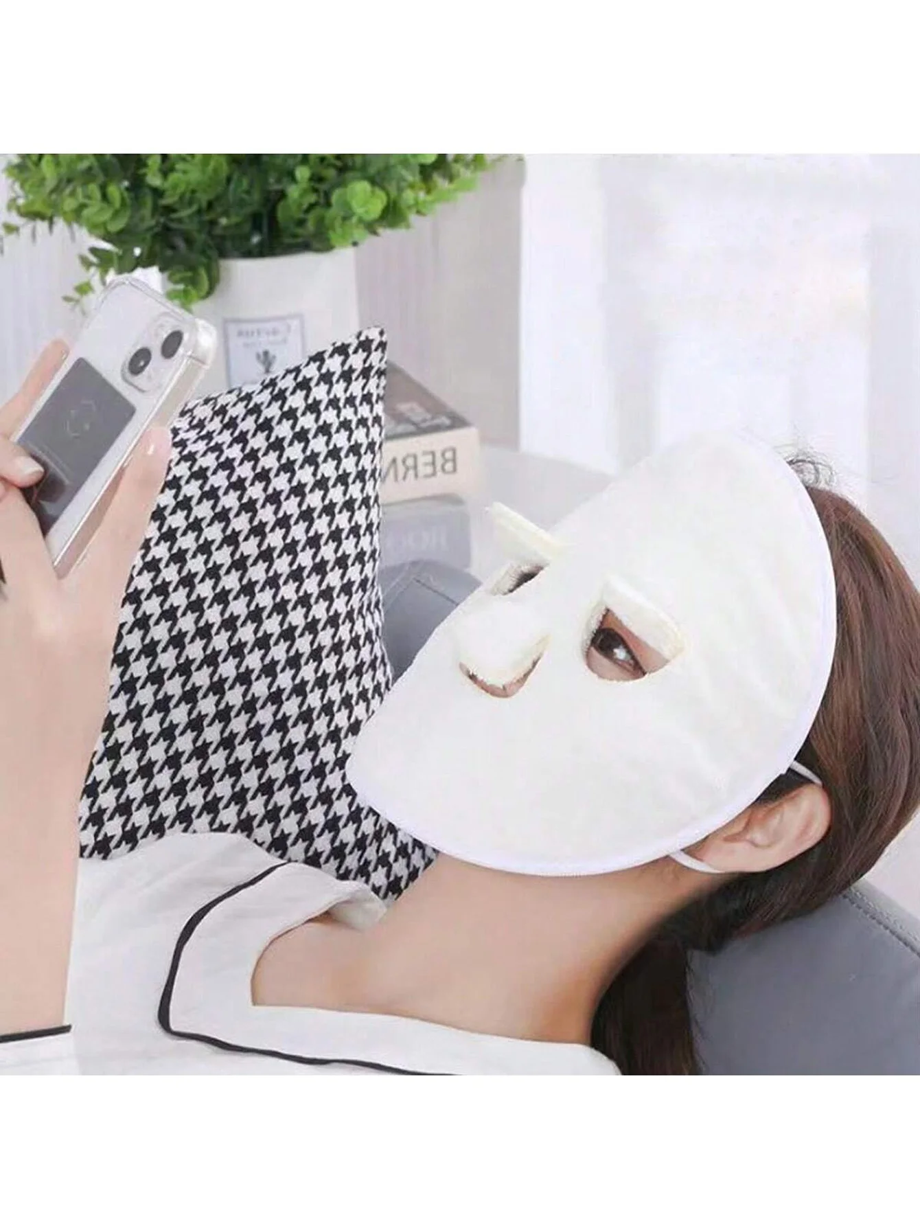 温湿布タオル フェイシャルマスク 顔の肌管理 美容マスク 温冷スチーム 家庭用フェイシャルマスク