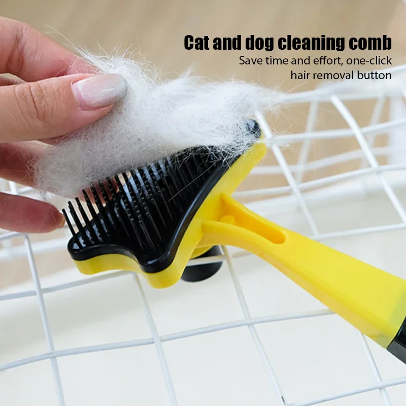 Cats Brush Professional Comb for Dogs Cat Hair Grooming Gilling Brush Quick Cleaning Tools Plastic Dogs Cat Combs Pet Supplies